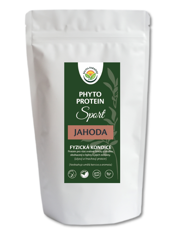 Salvia Paradise Phyto Protein Sport - jahoda 300 g