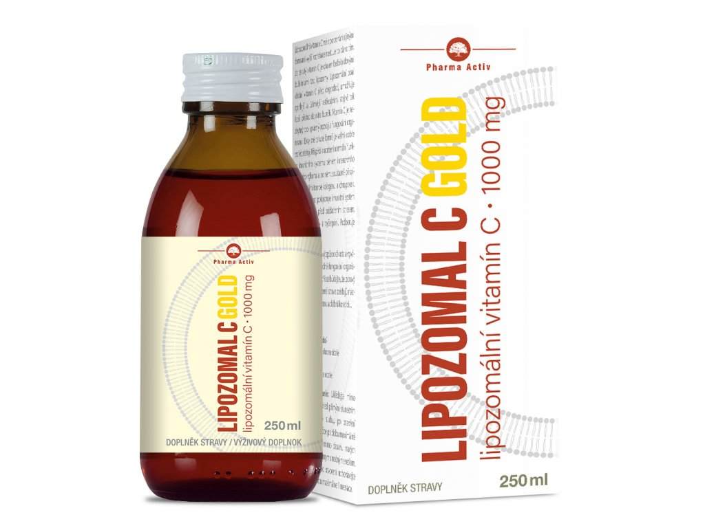 Pharma Activ Lipozomal Vitamín C 1000 mg GOLD 250 ml