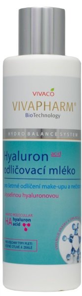 Vivaco VivaPharm Odličovací mléko s kyselinou hyaluronovou 200 ml