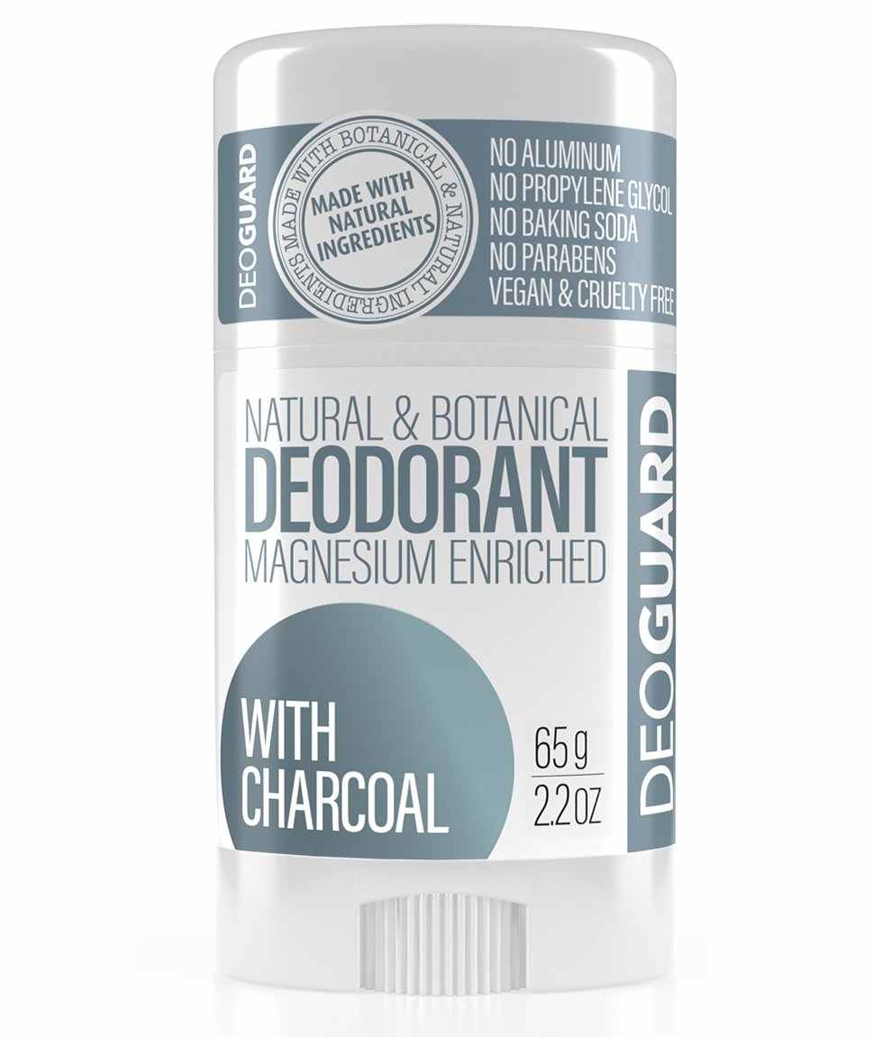 Deoguard Přírodní tuhý deodorant 65 g Vůně: Neparfemovaný s aktivním uhlím