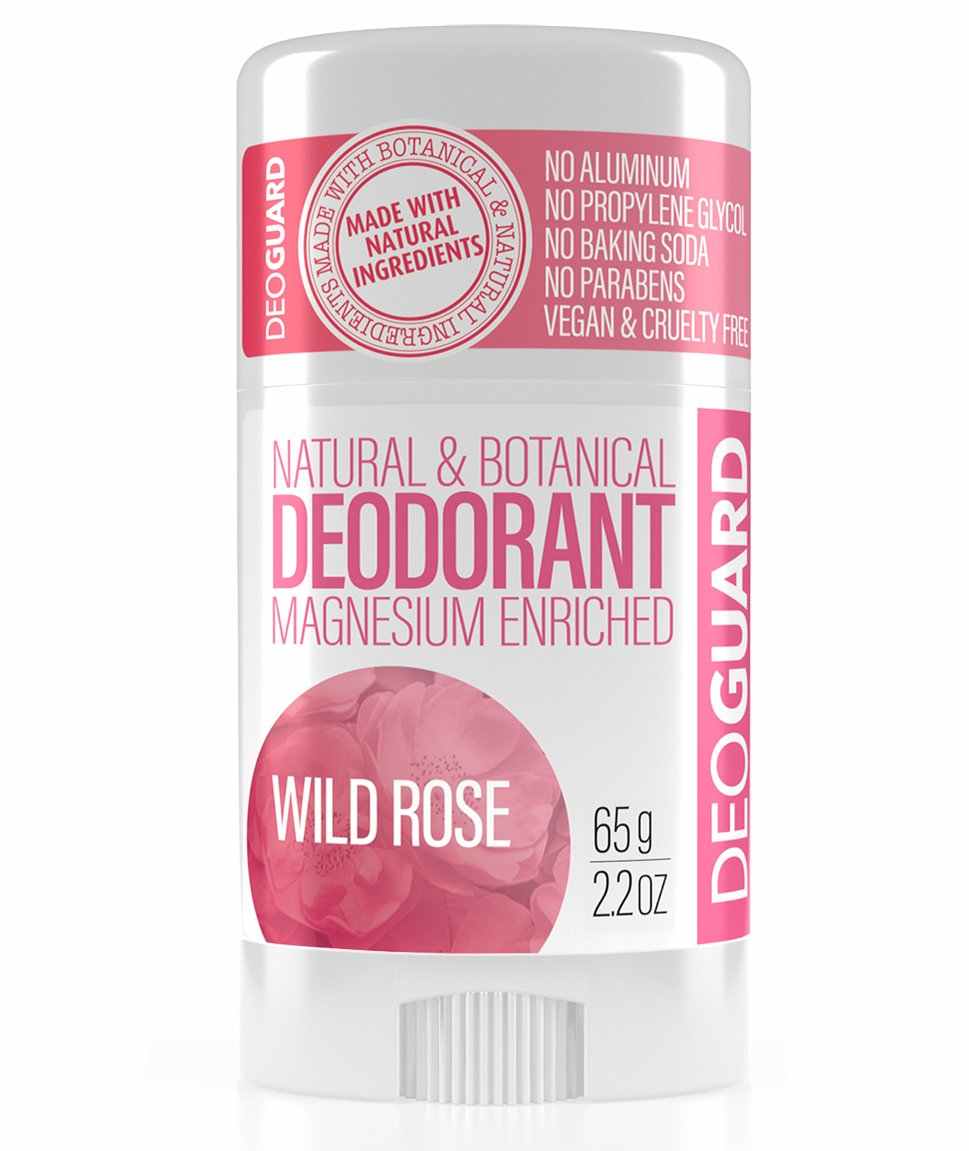 Deoguard Přírodní tuhý deodorant 65 g Vůně: Divoká růže