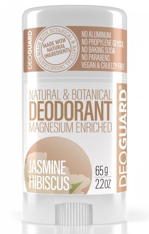 Deoguard Přírodní tuhý deodorant 65 g Vůně: Jasmín a ibišek