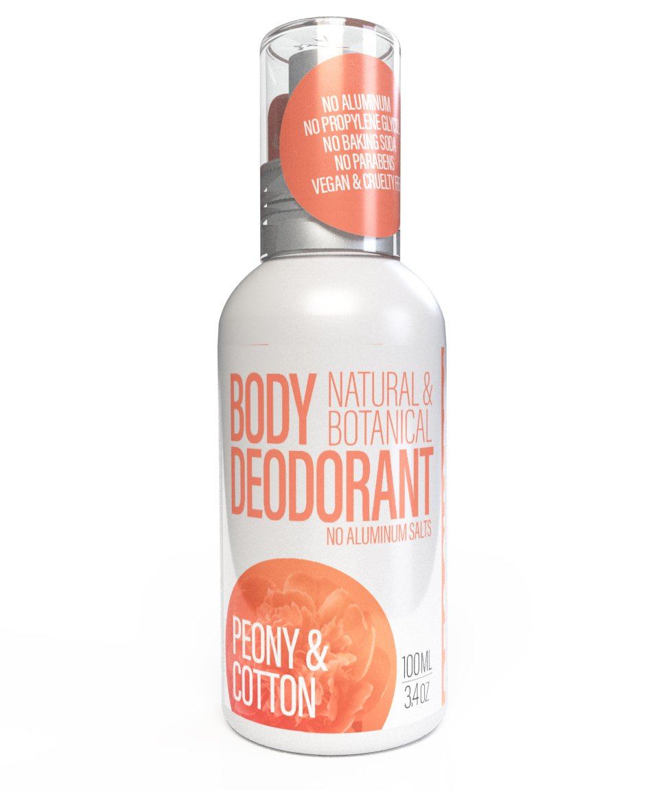 Deoguard Přírodní deodorant ve spreji 100 ml Vůně: Pivoňka a květ bavlny
