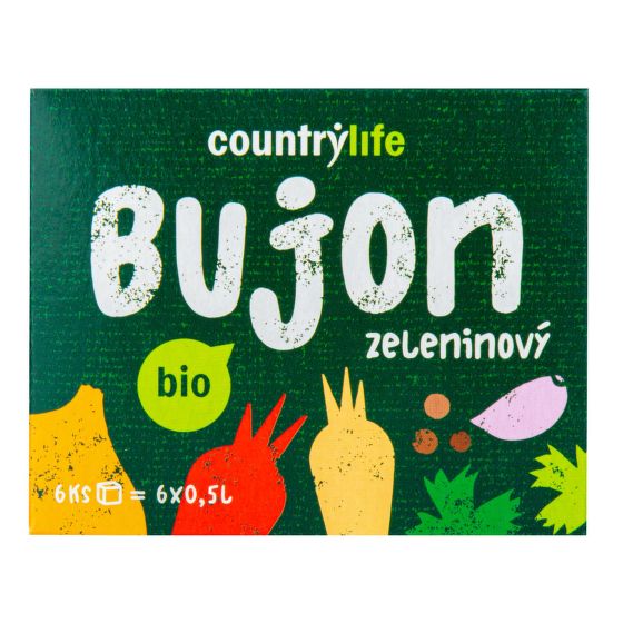 Country Life Zeleninový bujón 66 g