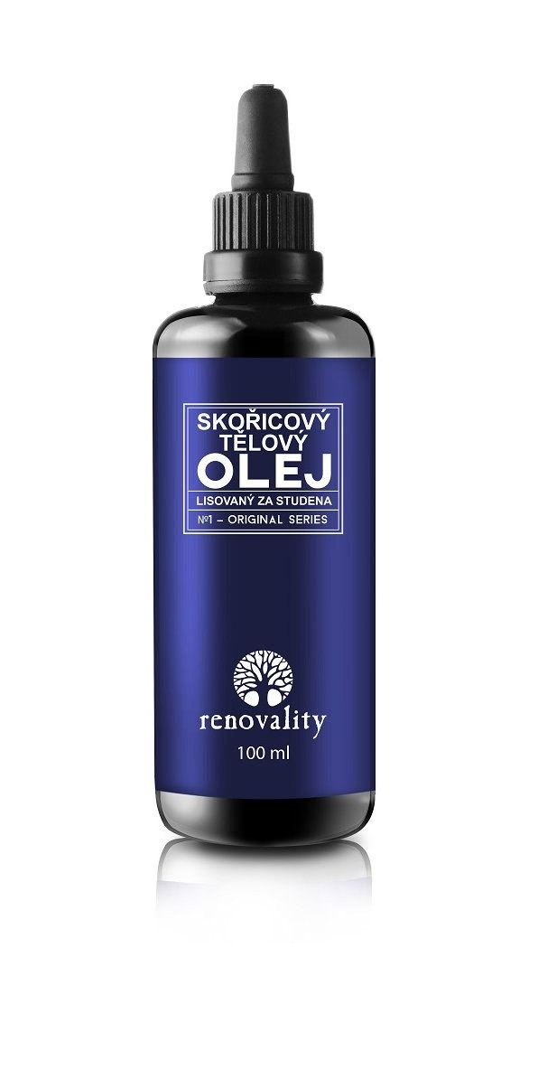 Renovality Skořicový tělový olej 100 ml