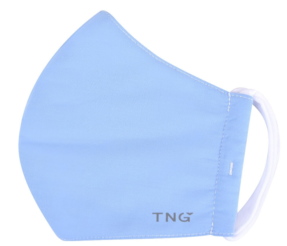 TNG Rouška textilní 3-vrstvá, modrá 1 ks Velikost: L (obvod hlavy 55-65cm)