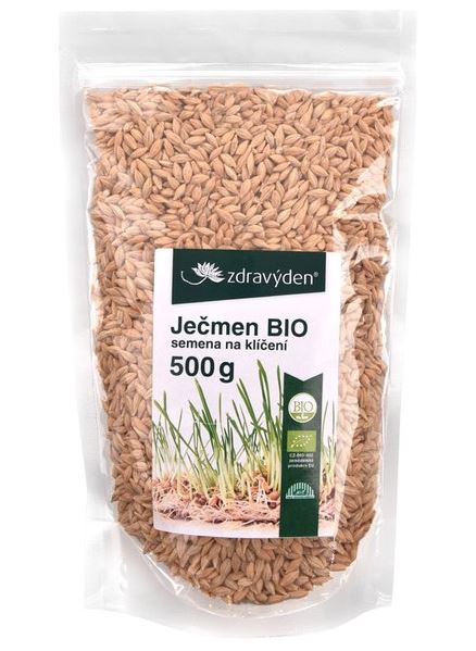 ZdravýDen® BIO Ječmen - semena na klíčení 500 g