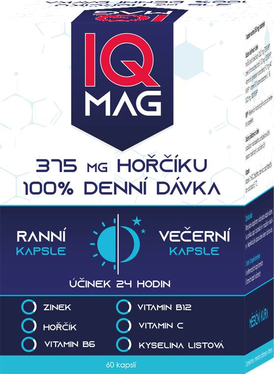 Naturprodukt IQ Mag ranní/večerní 60 kapslí