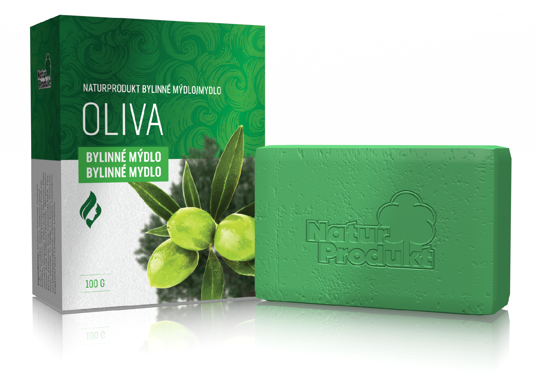Naturprodukt bylinné mýdlo OLIVA 100 g