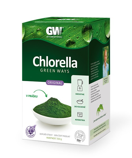 Green Ways BIO Chlorella v prášku 350 g