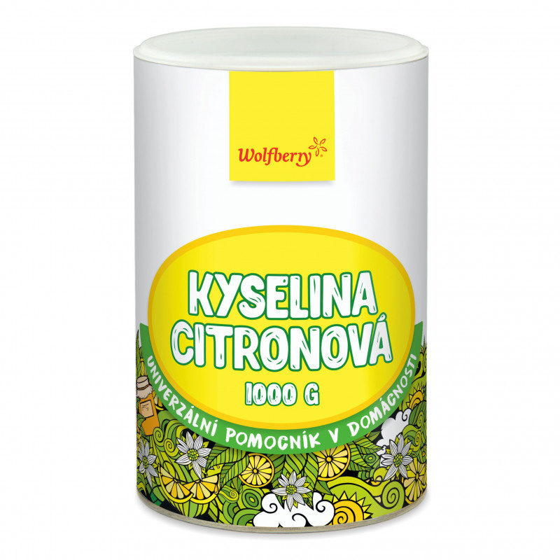 Wolfberry Kyselina citronová dóza 1000 g