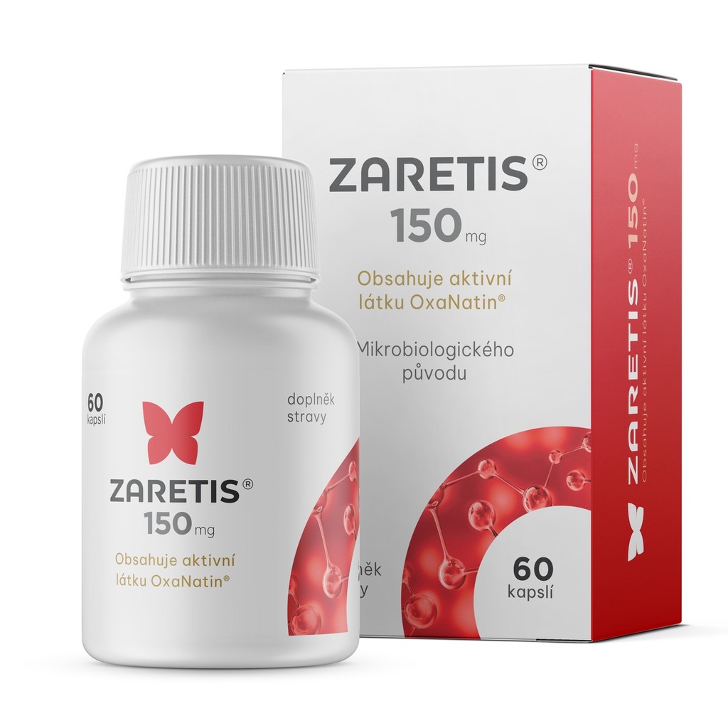 Zaretis 150 mg Balení: 60 kapslí