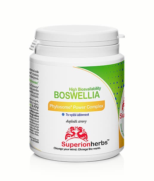 Superionherbs Boswellia Phytosome® Power Complex 90 kapslí