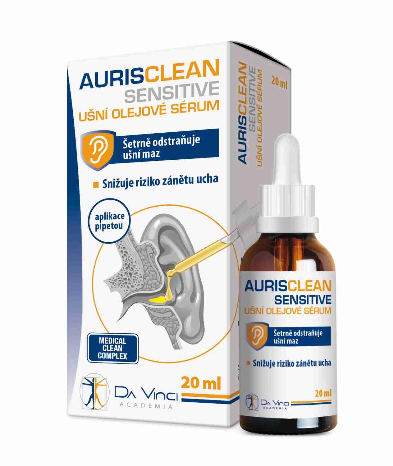Simply You AurisClean Sensitive ušní olejové sérum 20 ml