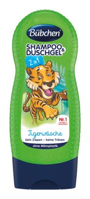 Bübchen Kids šampon a sprchový gel - tygr 230 ml