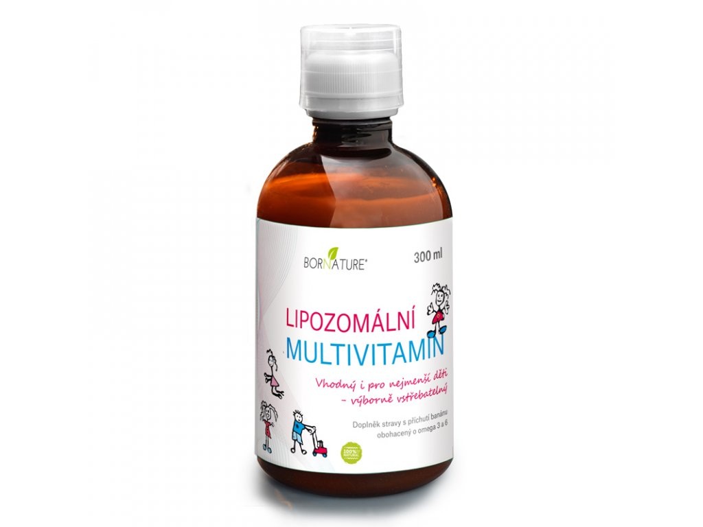 Bornature Lipozomální dětský multivitamín 300 ml