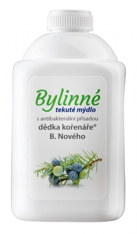 Dědek Kořenář Bylinné tekuté mýdlo s antibakteriální přísadou Balení: 500 ml náhradní balení bez dávkovače