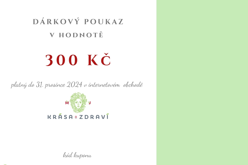 Dárkový poukaz 300 Kč