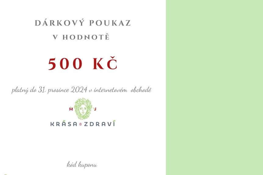 Dárkový poukaz 500 Kč