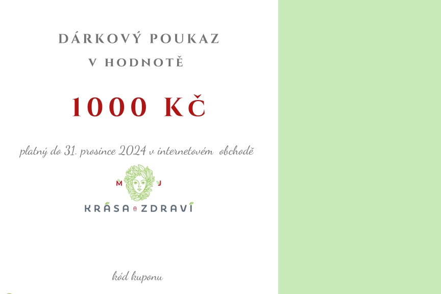 Dárkový poukaz 1000 Kč