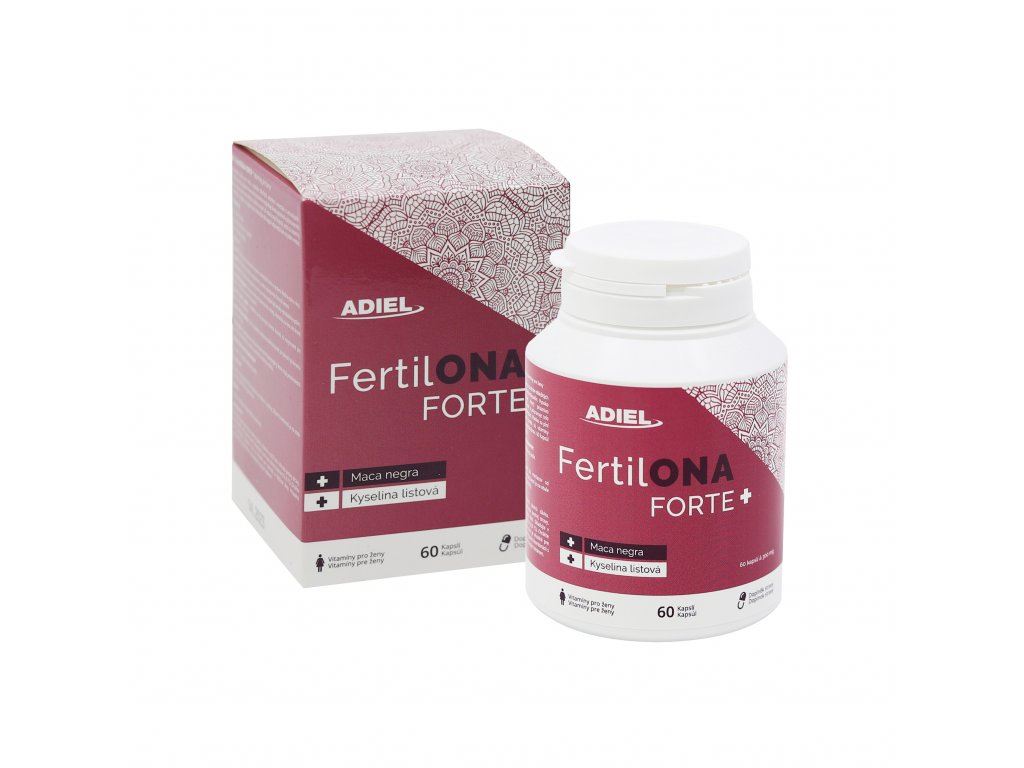 ADIEL FertilONA forte plus - Vitamíny pro ženy 60 kapslí
