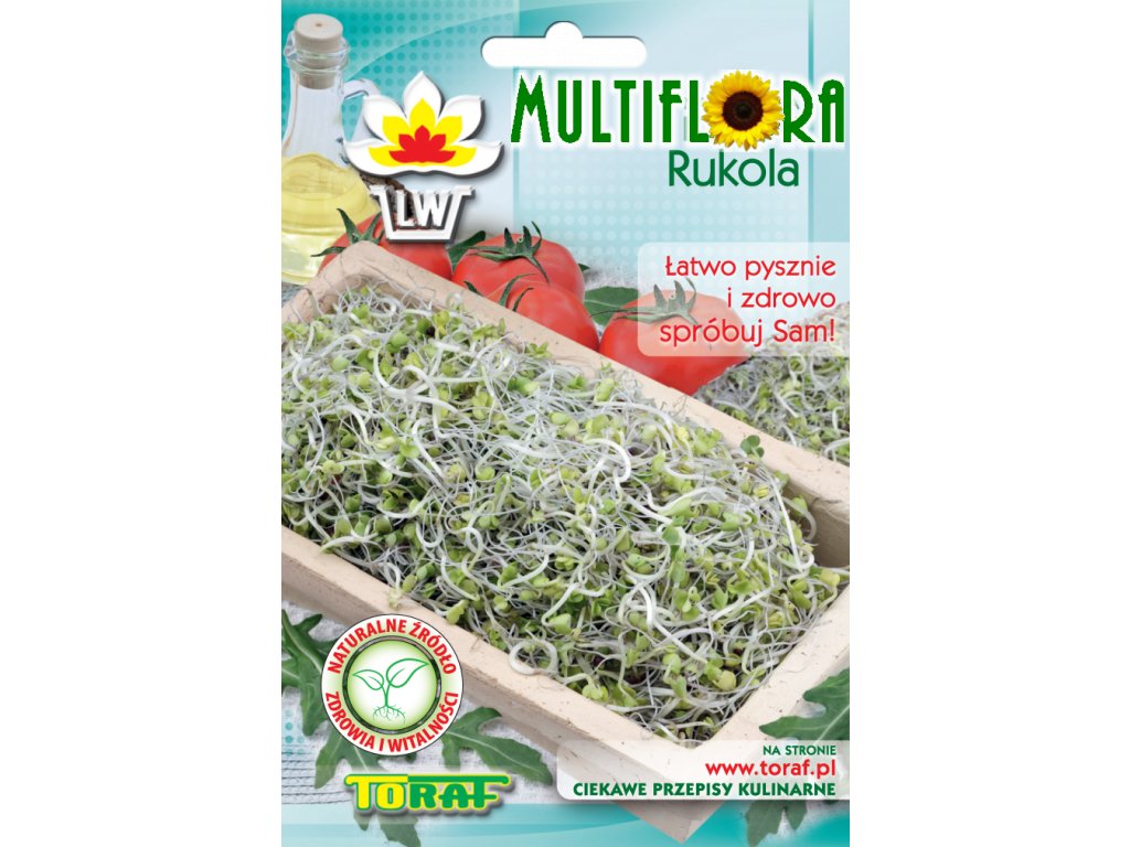 MultiFlora Rukola - semena na klíčení 10 g Balení: 10 g