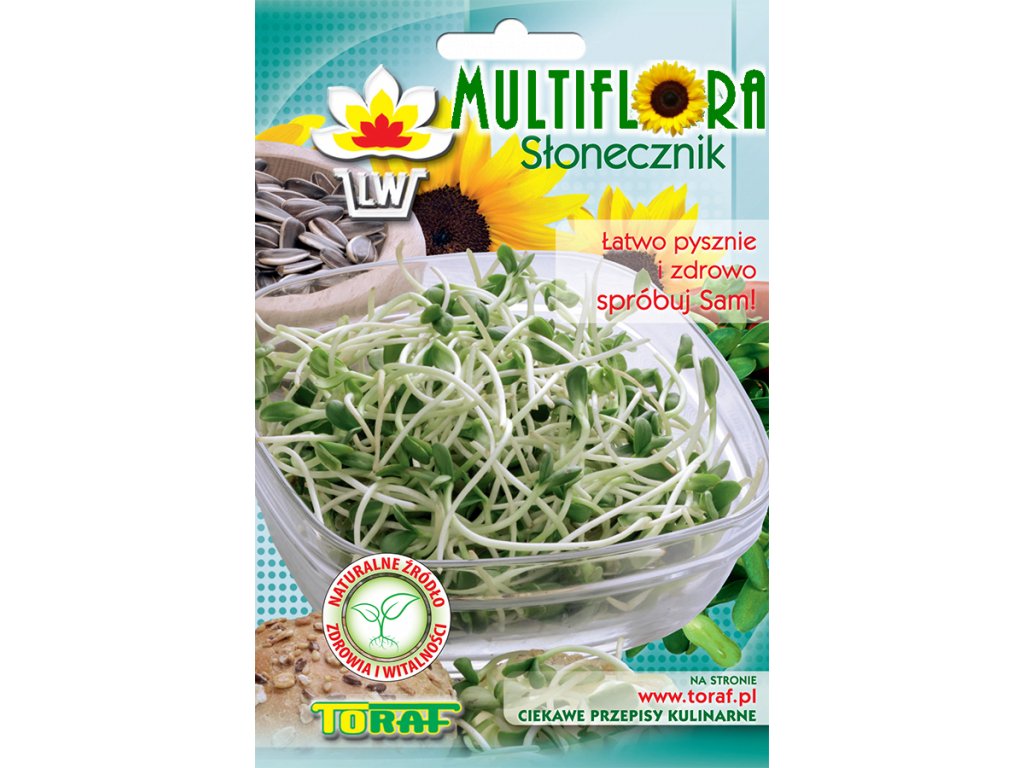 MultiFlora Slunečnice - semena na klíčení 20 g