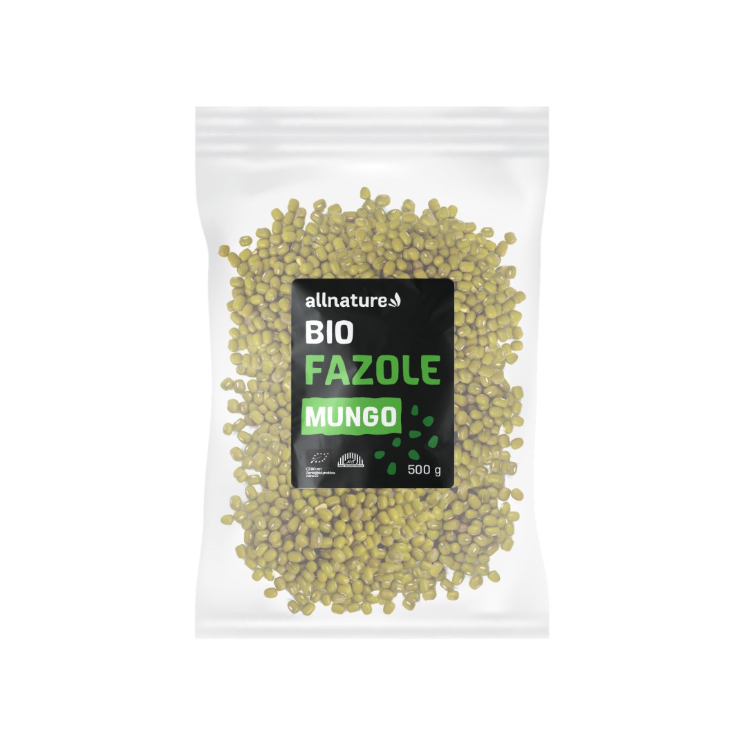 Allnature BIO Fazole mungo 500 g