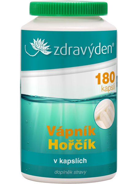 ZdravýDen® Vápník a hořčík 180 kapslí