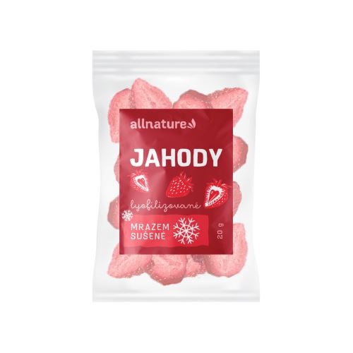 Allnature Jahoda sušená mrazem celá 30g