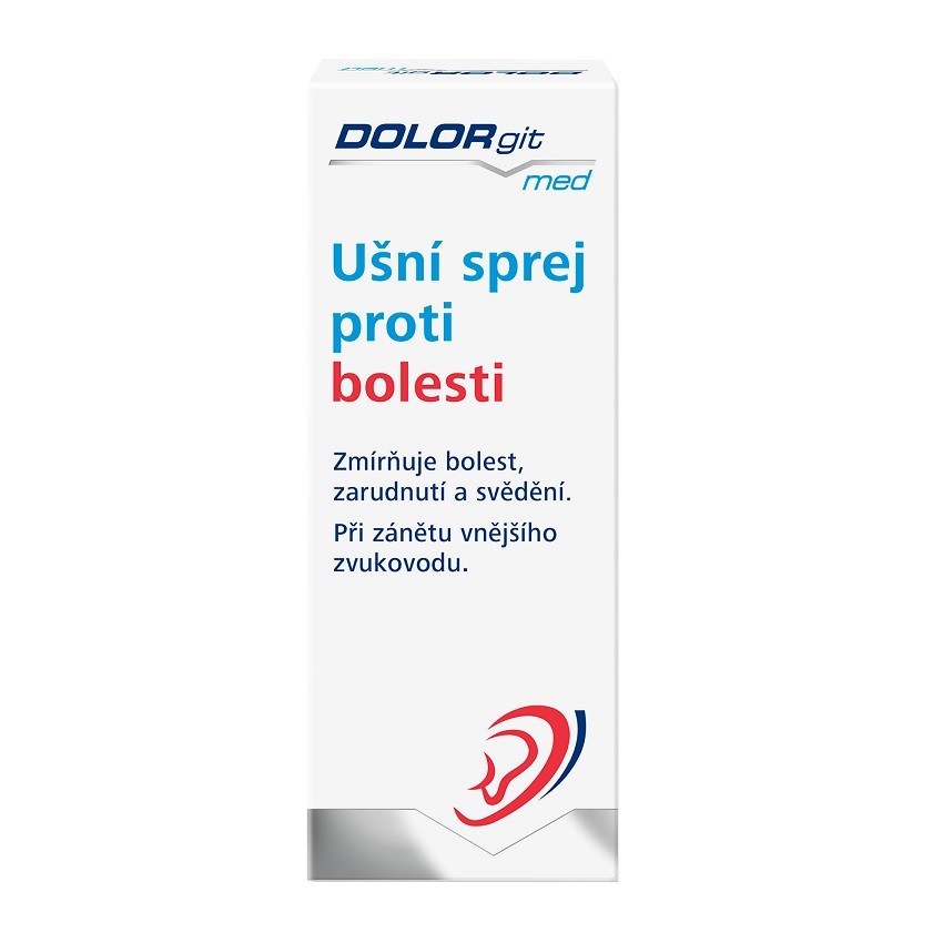 Dr. Theiss DOLORgit med ušní sprej proti bolesti 20 ml