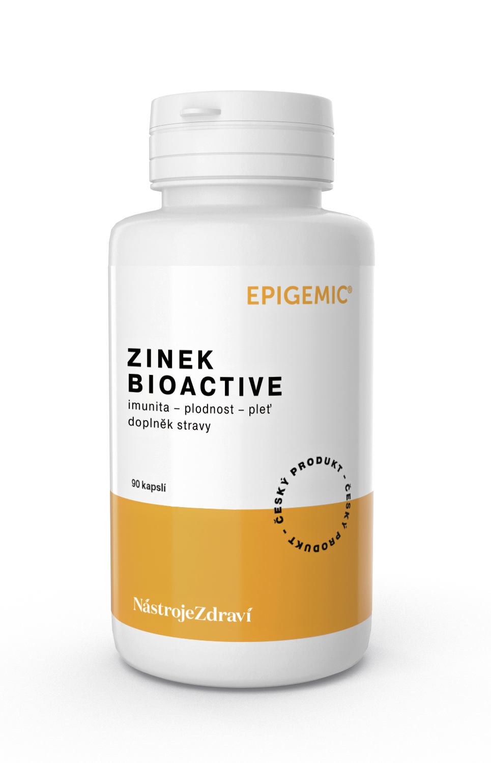 Epigemic Zinek BioActive 90 kapslí