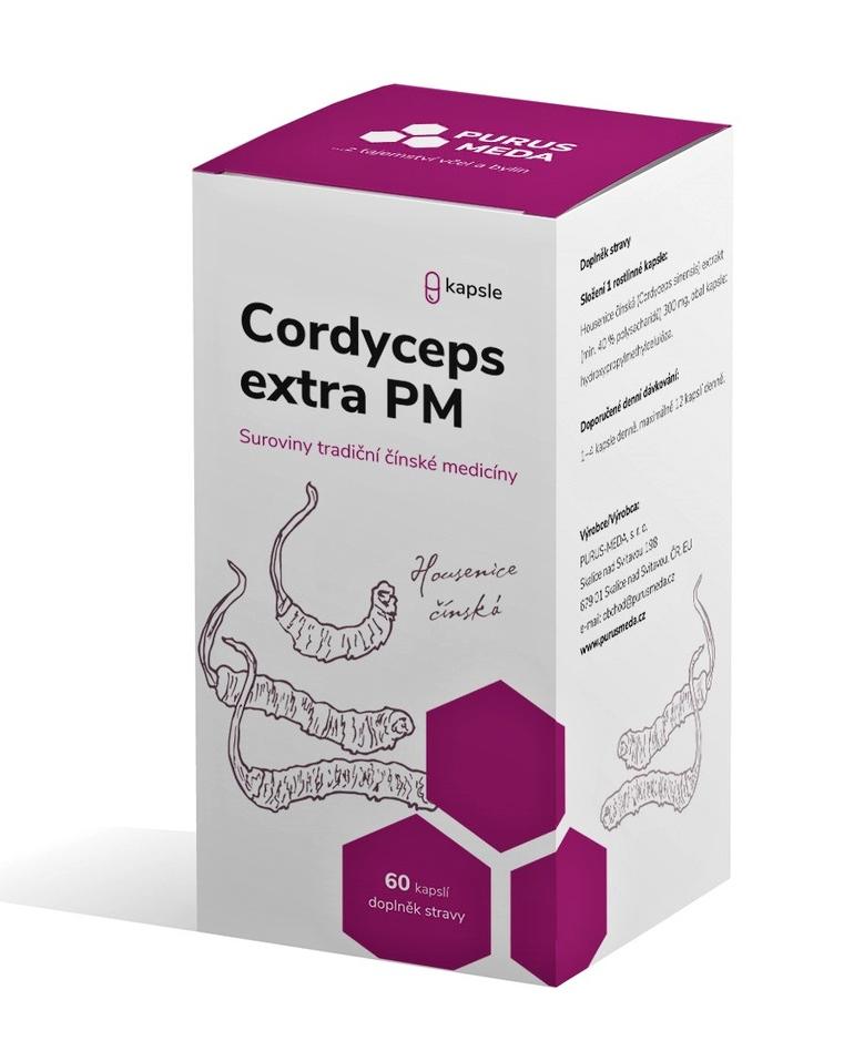 Purus Meda Cordyceps extra PM Balení: 60 kapslí