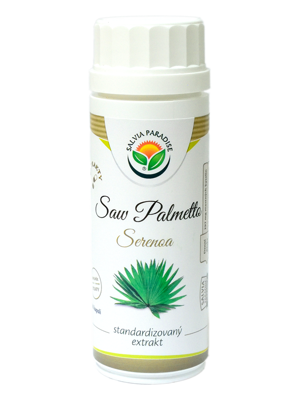 Salvia Paradise Saw palmetto standardizovaný extrakt kapsle 60 ks