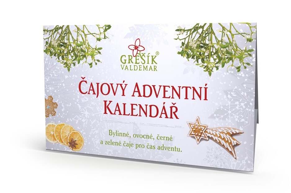 Grešík Čajový adventní kalendář 24 sáčků