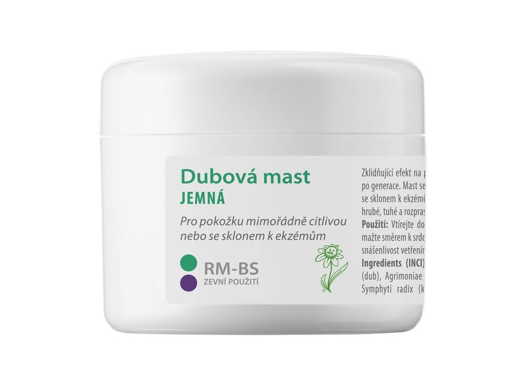 Dědek Kořenář Dubová mast jemná RM–BS Balení: 50 ml