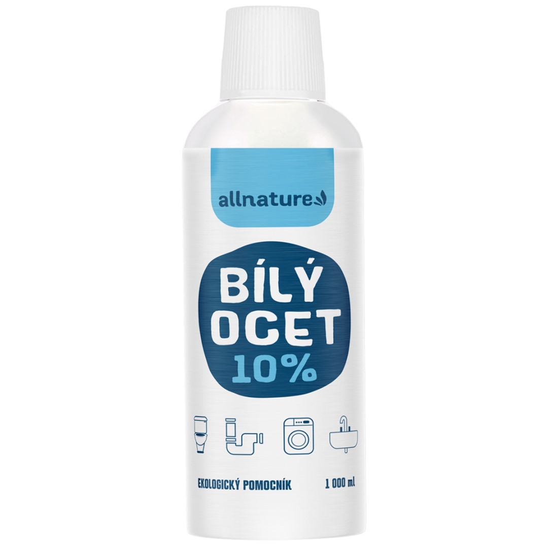 Allnature Bílý ocet 10% Balení: 1000 ml