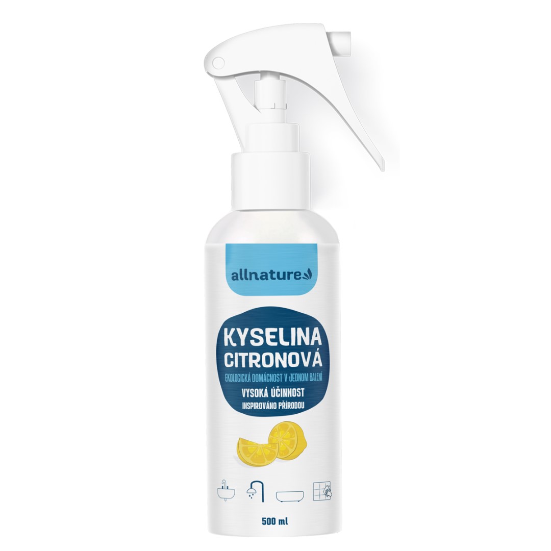 Allnature Kyselina citronová roztok Balení: 500 ml