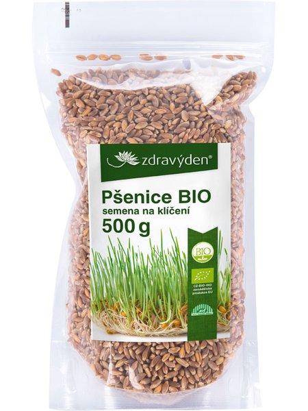 ZdravýDen® BIO Pšenice - semena na klíčení 500 g