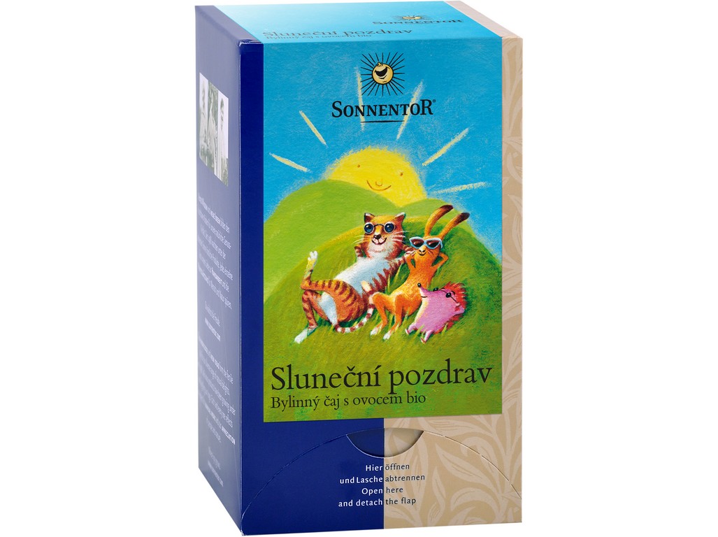 Sonnentor BIO Sluneční pozdrav ovocný čaj s bylinkami 18x2,5 g