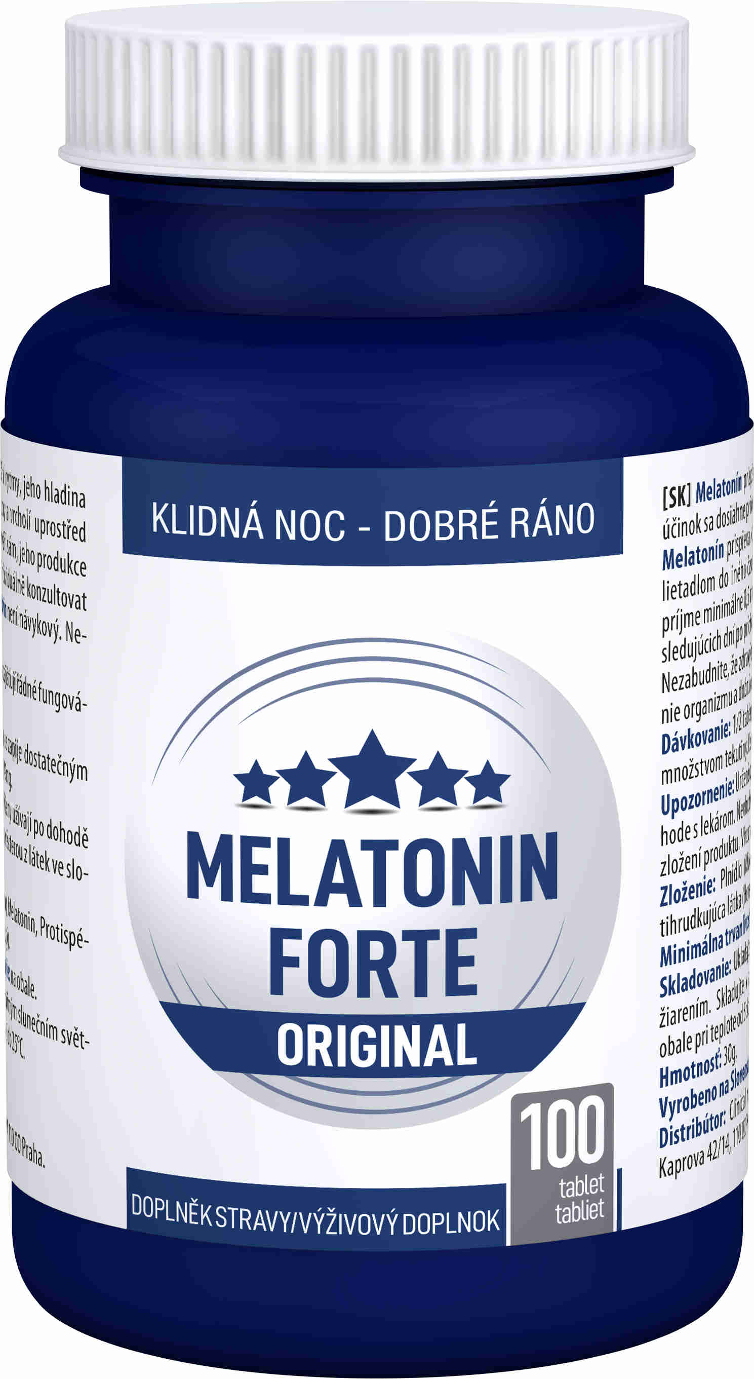 Clinical Melatonin FORTE Original 100 tbl.