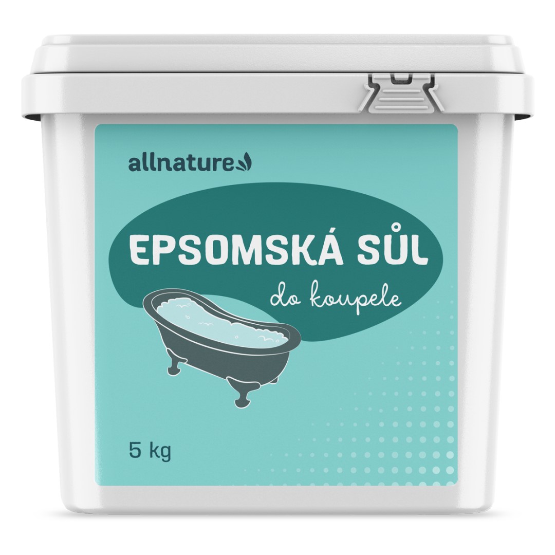 Allnature Epsomská sůl Balení: 5000 g