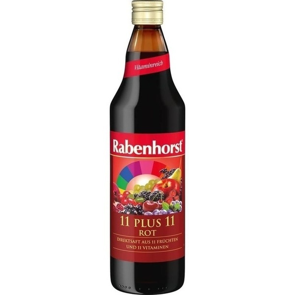 Rabenhorst 11 plus 11 červený multivitamín 750 ml