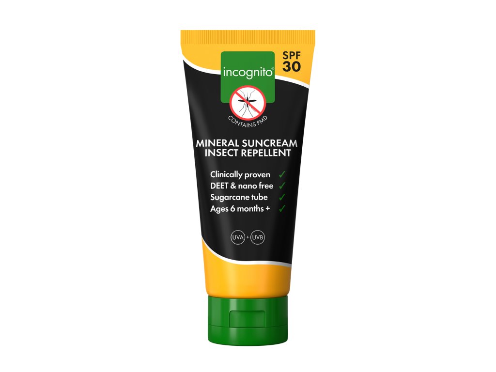 Incognito Minerální opalovací krém s repelentním účinkem SPF30 100 ml