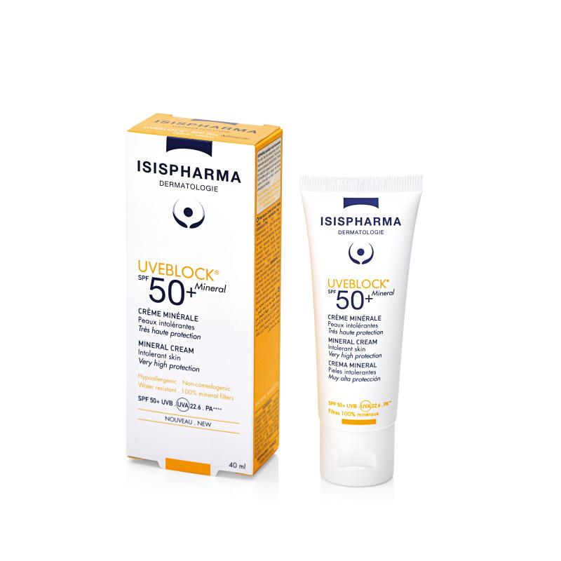 ISISPharma UVEBLOCK Mineral Cream SPF50+ 40 ml