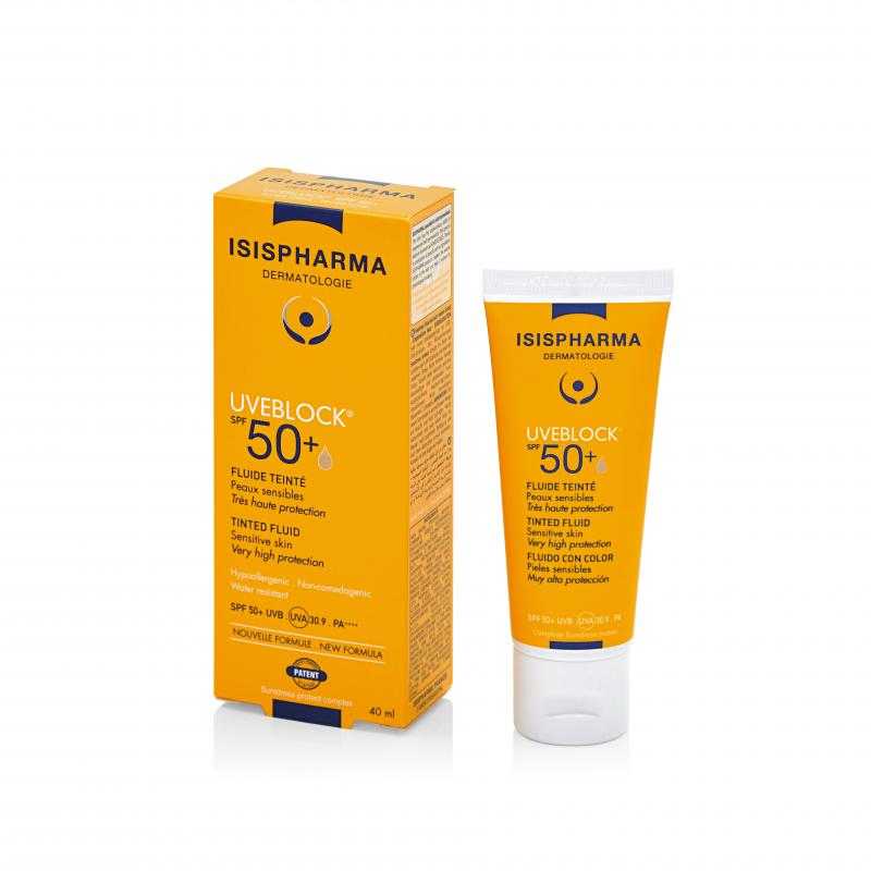 ISISPharma UVEBLOCK Tinted fluid SPF50+ 40 ml