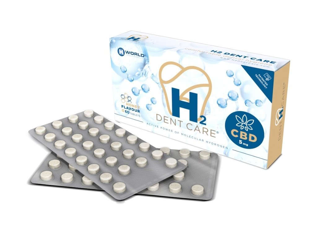 H2 Dent Care Molekulární vodík® 60 tbl.