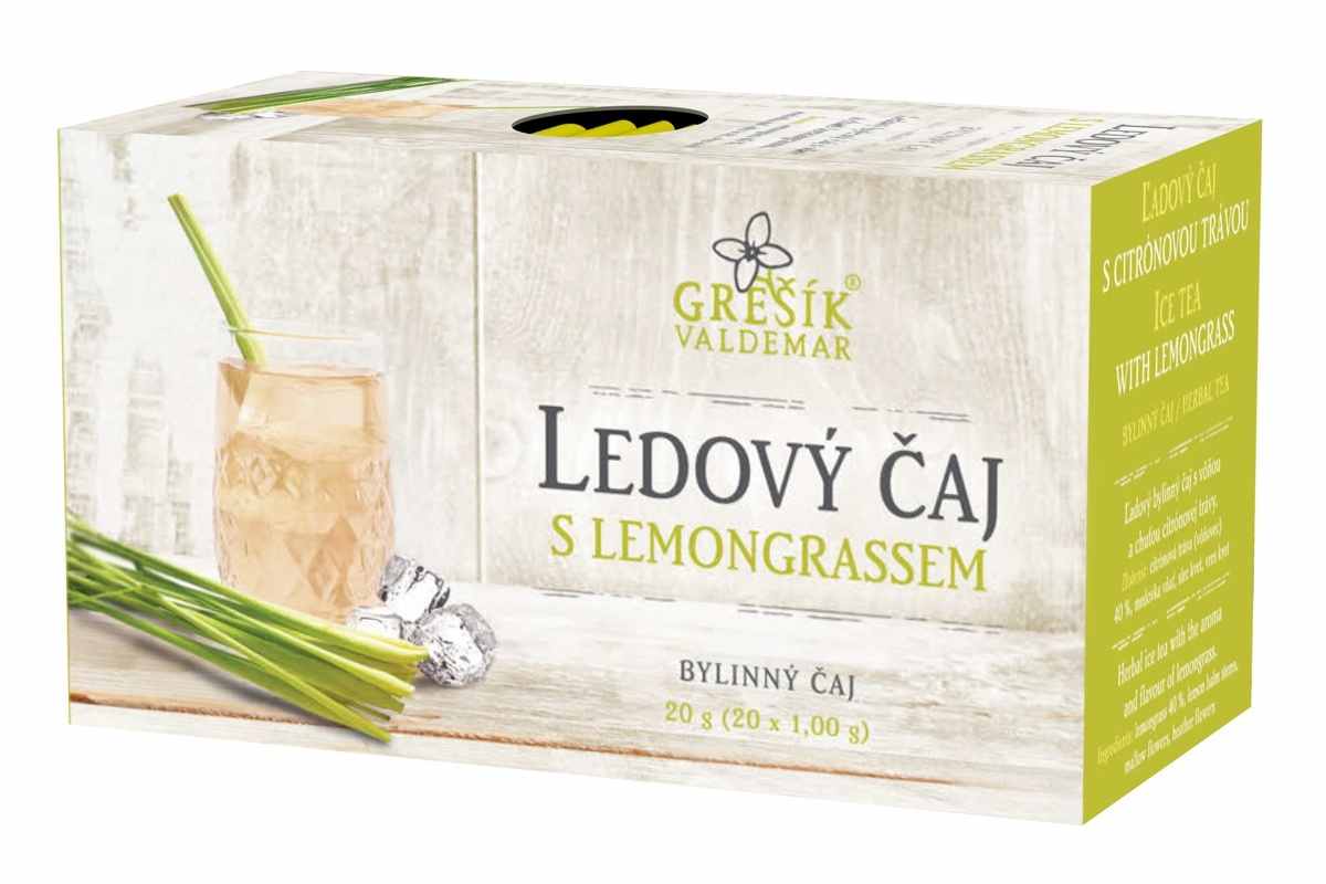 Grešík Ledový čaj s lemongrassem 20 x 1 g
