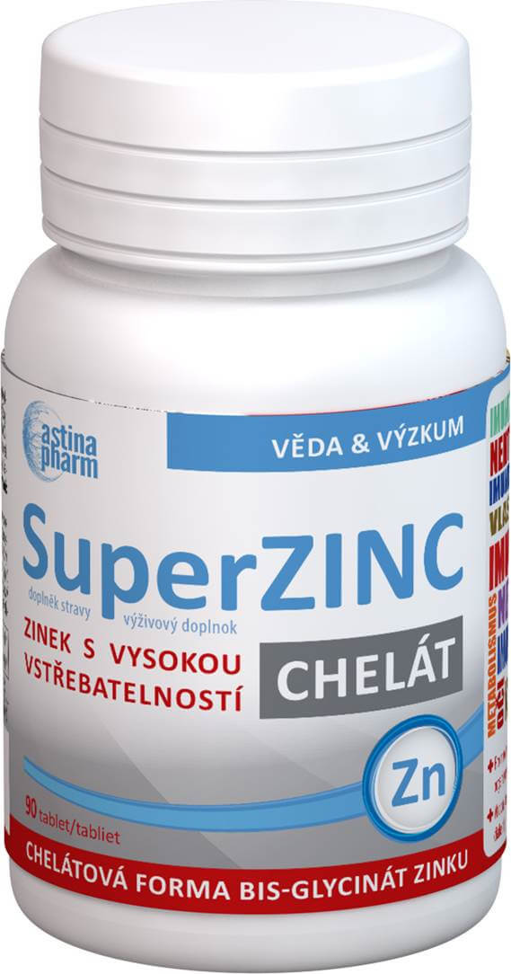 Astina SuperZINC chelát 90 tbl.