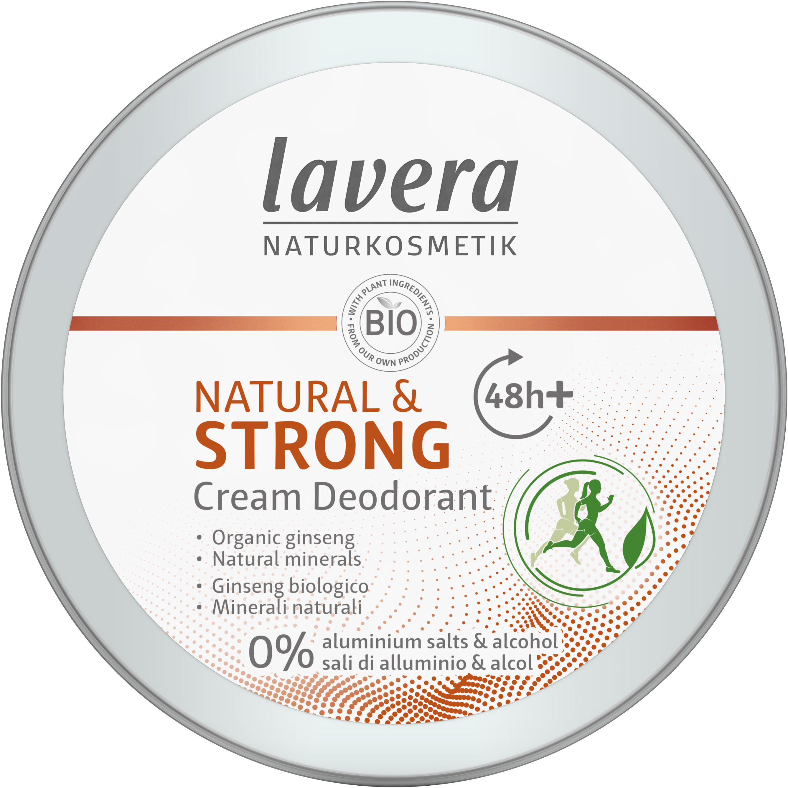 Lavera Krémový deodorant Strong pro ochranu až 48 hodin 50 ml